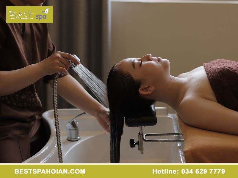 Hair Wash with Foot Massage