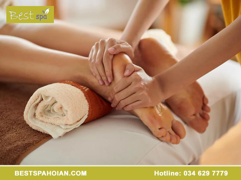 Foot massage experience at Best Spa Hoi An